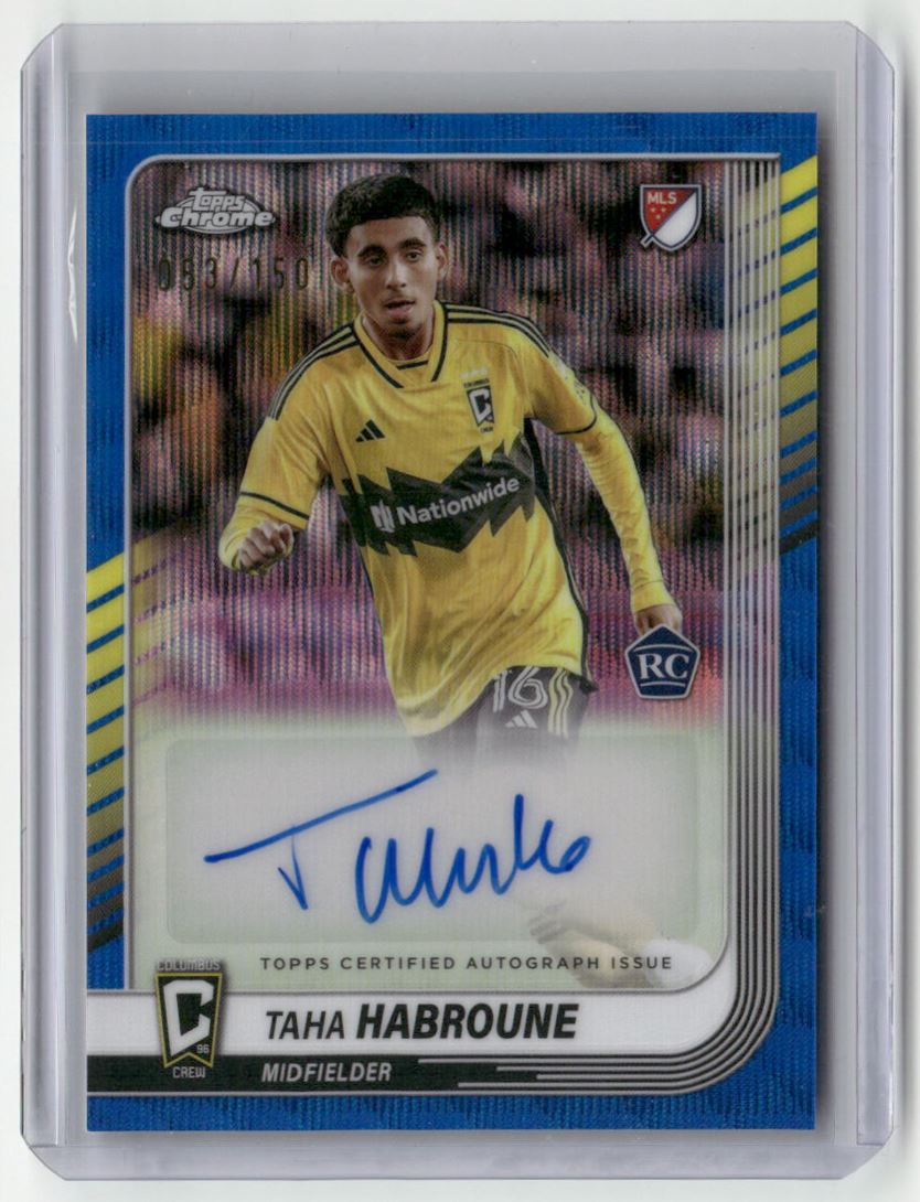 Taha Habroune - Chrome MLS Autograph #CA-TH