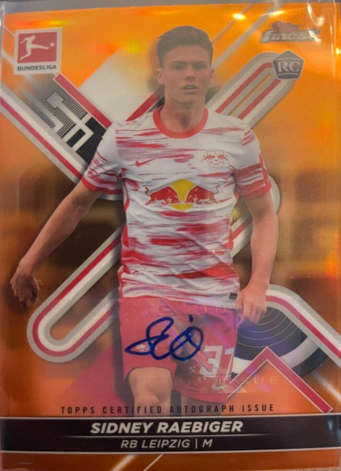 Sidney Raebiger - Finest Bundesliga Autographs #BCA-SR