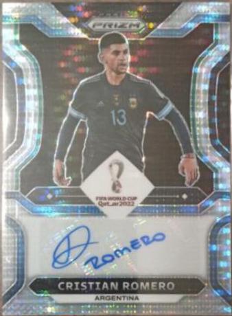 Cristian Romero - Prizm World Cup Signatures #S-CRO