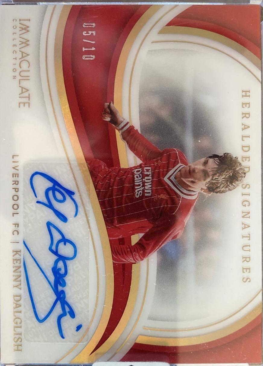 Kenny Dalglish - Immaculate Heralded Signature #HS-KD