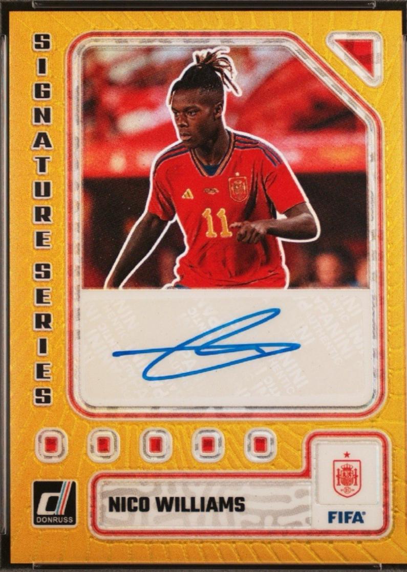 Nico Williams - Donruss Signature Series #SS-NW