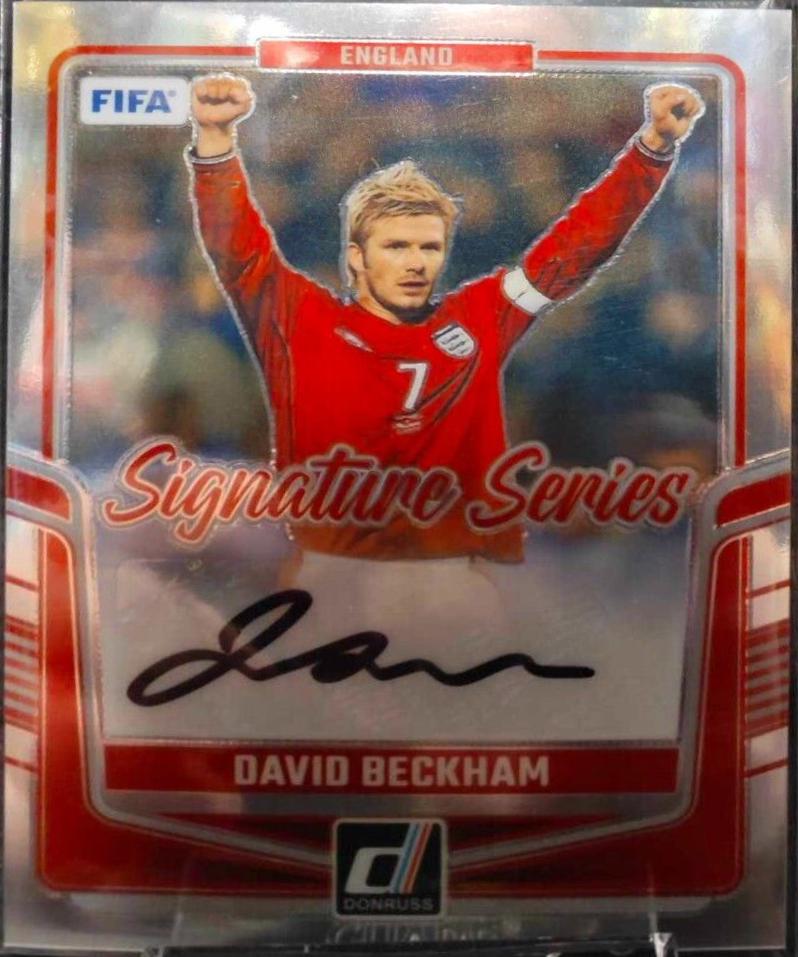 David Beckham - Donruss Signature Series #SS-DB