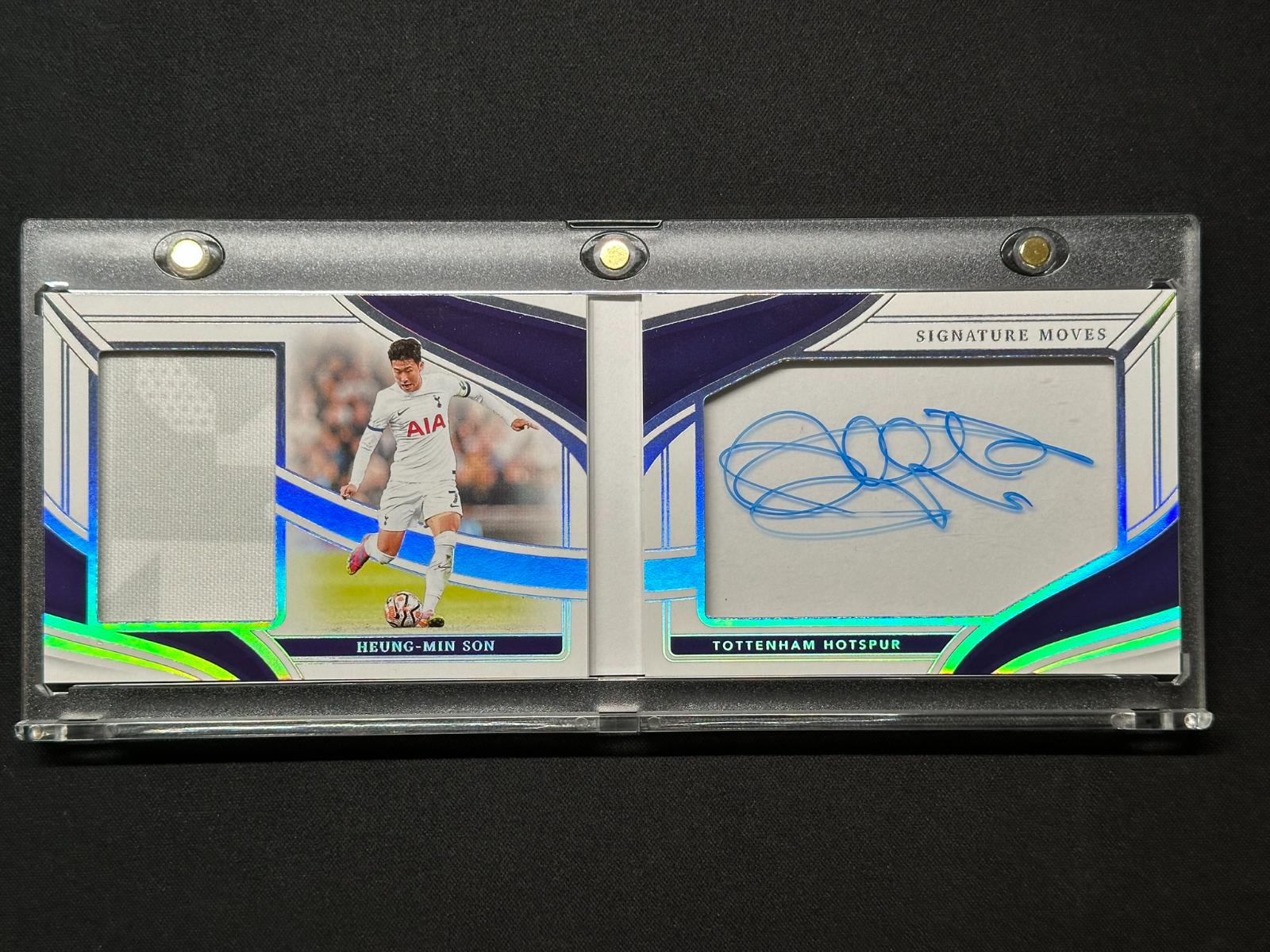 Heung-Min Son - Immaculate Signature Moves Jersey Autograph Booklet #SMJ-HMS