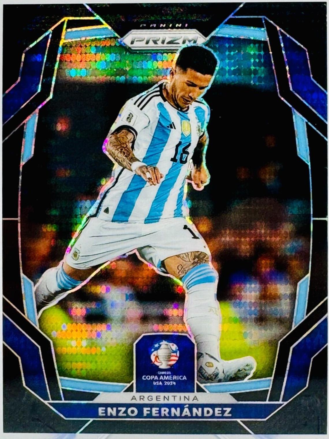 Enzo Fernandez - Prizm Copa America #3