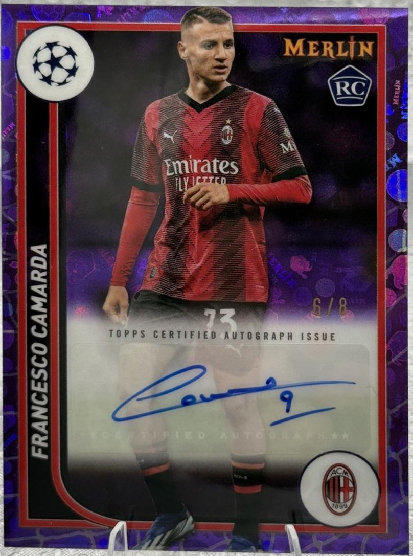 Francesco Camarda - Merlin UEFA Autograph #AH-FC