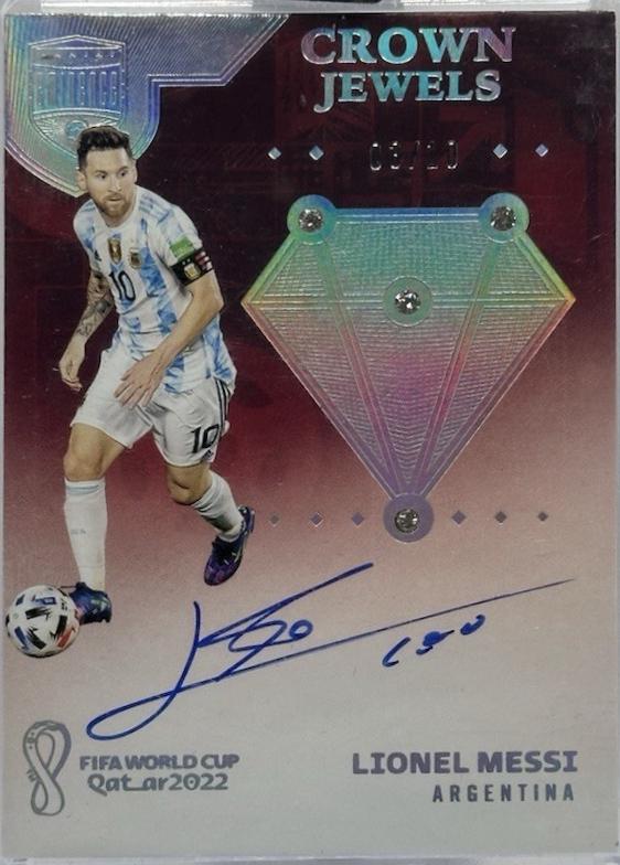 Lionel Messi - Eminence FIFA World Cup Crown Jewels Autographs #CJ-LEO