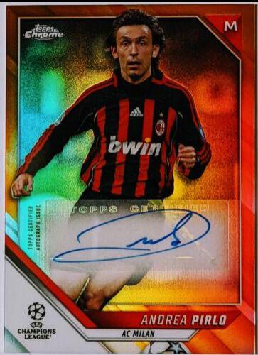 Andrea Pirlo - Chrome UEFA Champions League Autographs #CA-AP