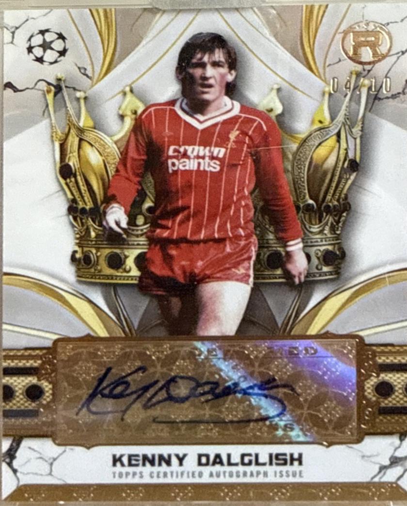 Kenny Dalglish - Reverence UEFA Crowned Legend Autograph #CLA-KD