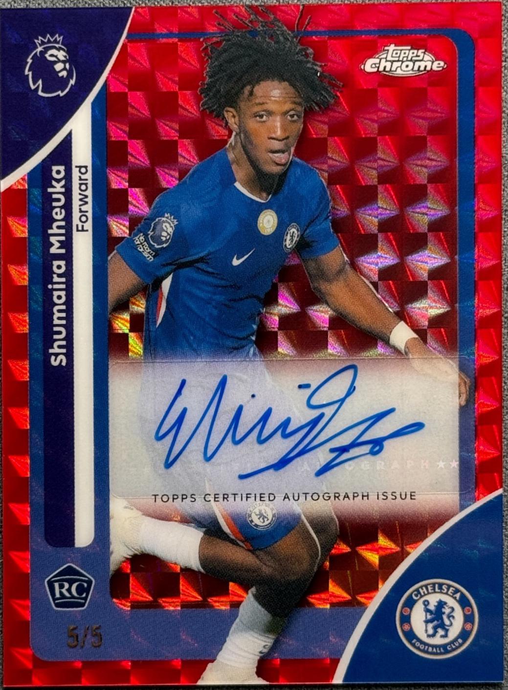Shumaira Mheuka - Chrome Premier League Autograph #CA-SM