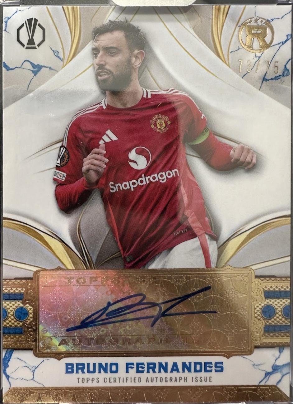 Bruno Fernandes - Reverence UEFA Autograph #RA-BF