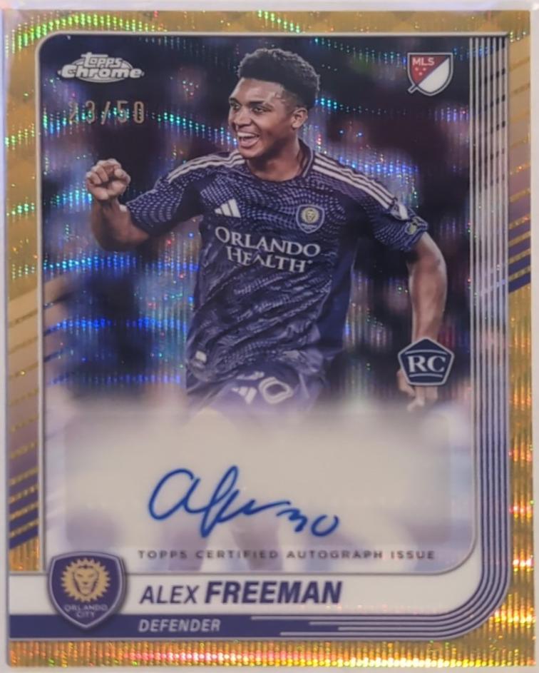 Alex Freeman - Chrome MLS Autograph #CA-FN