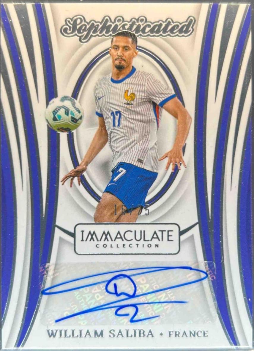 William Saliba - Immaculate Sophisticated Signature #3