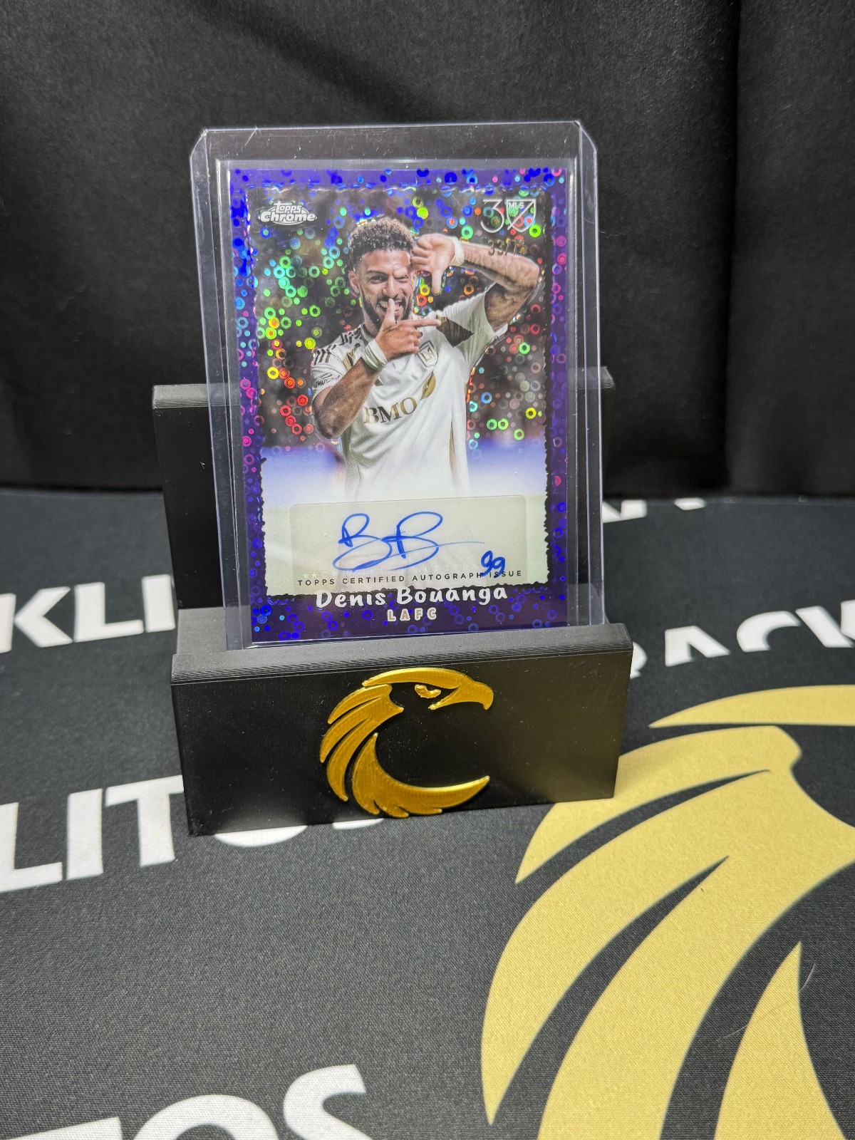 Denis Bouanga - Chrome MLS 1995 Autograph #NFA-DB