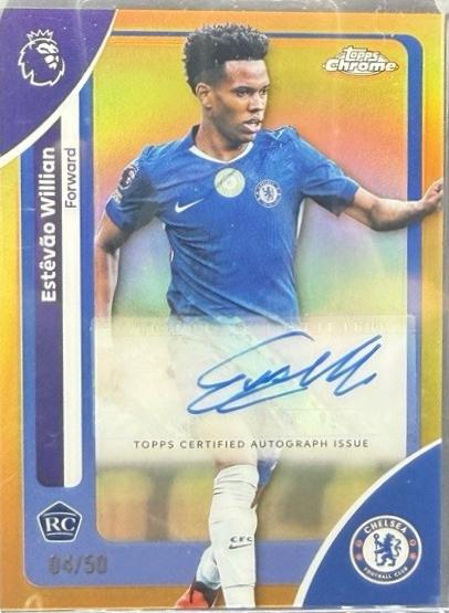 Estevao Willian - Chrome Premier League Autograph #CA-EV