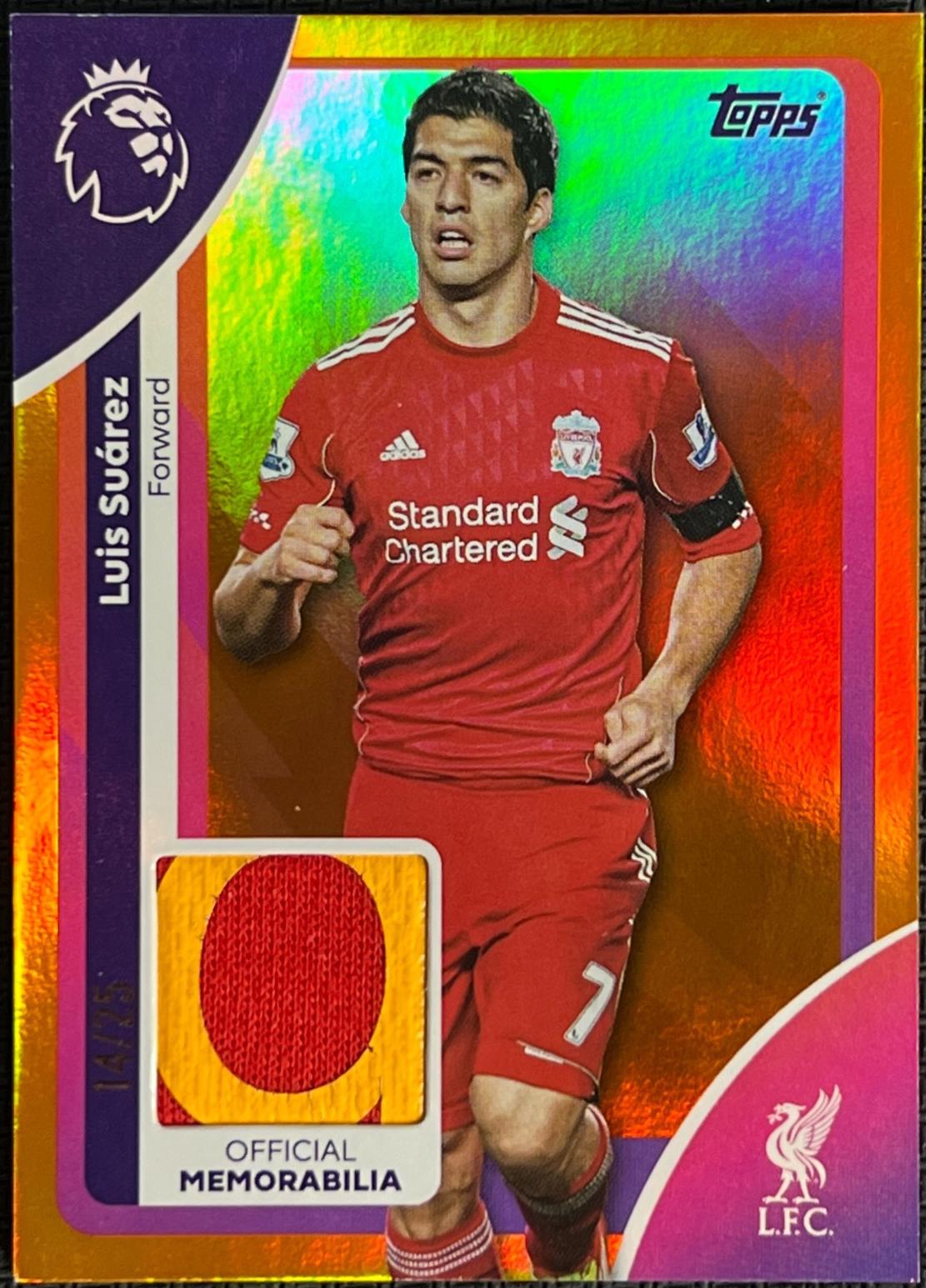 Luis Suarez - Premier League Relic #RE-LS