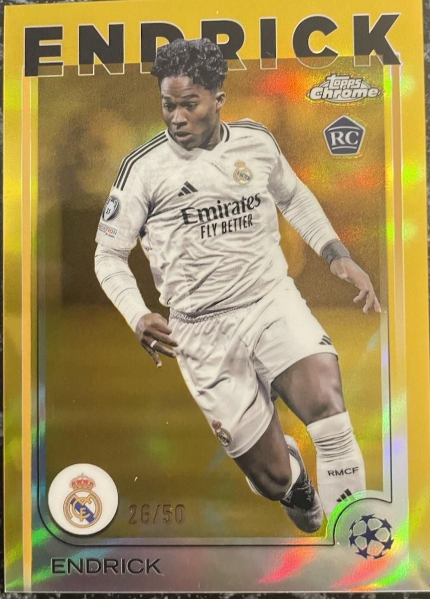 Endrick - Chrome UEFA #100