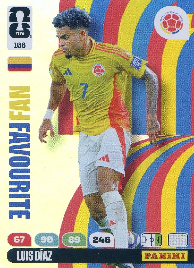 Luis Diaz - Adrenalyn XL FIFA World Cup #106