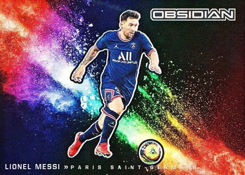 Lionel Messi - Obsidian Black Color Blast #10