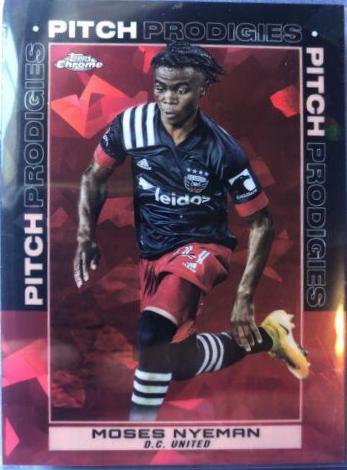 Moses Nyeman - Chrome MLS Sapphire #176