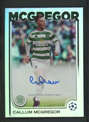 Callum McGregor - UEFA Autograph #BA-CM