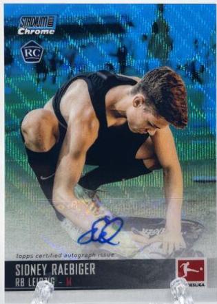 Sidney Raebiger - Stadium Club Chrome Bundesliga Autographs #CAC-SR