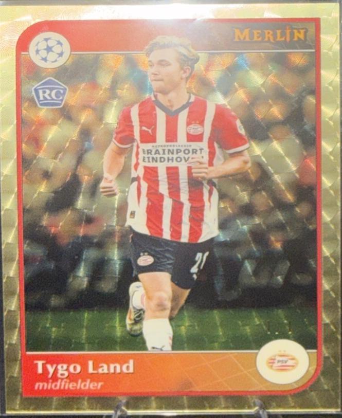 Tygo Land - Merlin UEFA #88