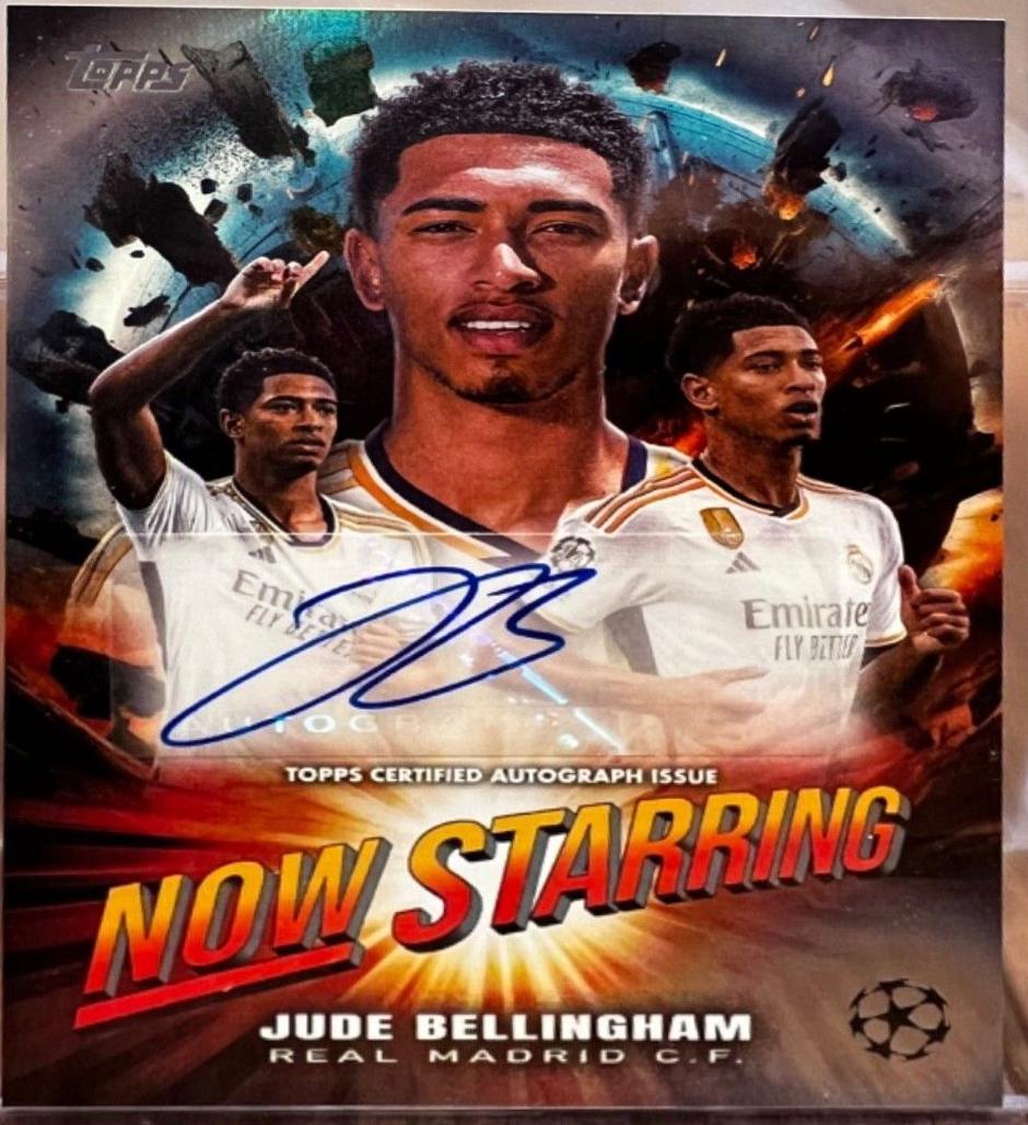 Jude Bellingham - UEFA Club Now Starring Autograph #NSA-JB