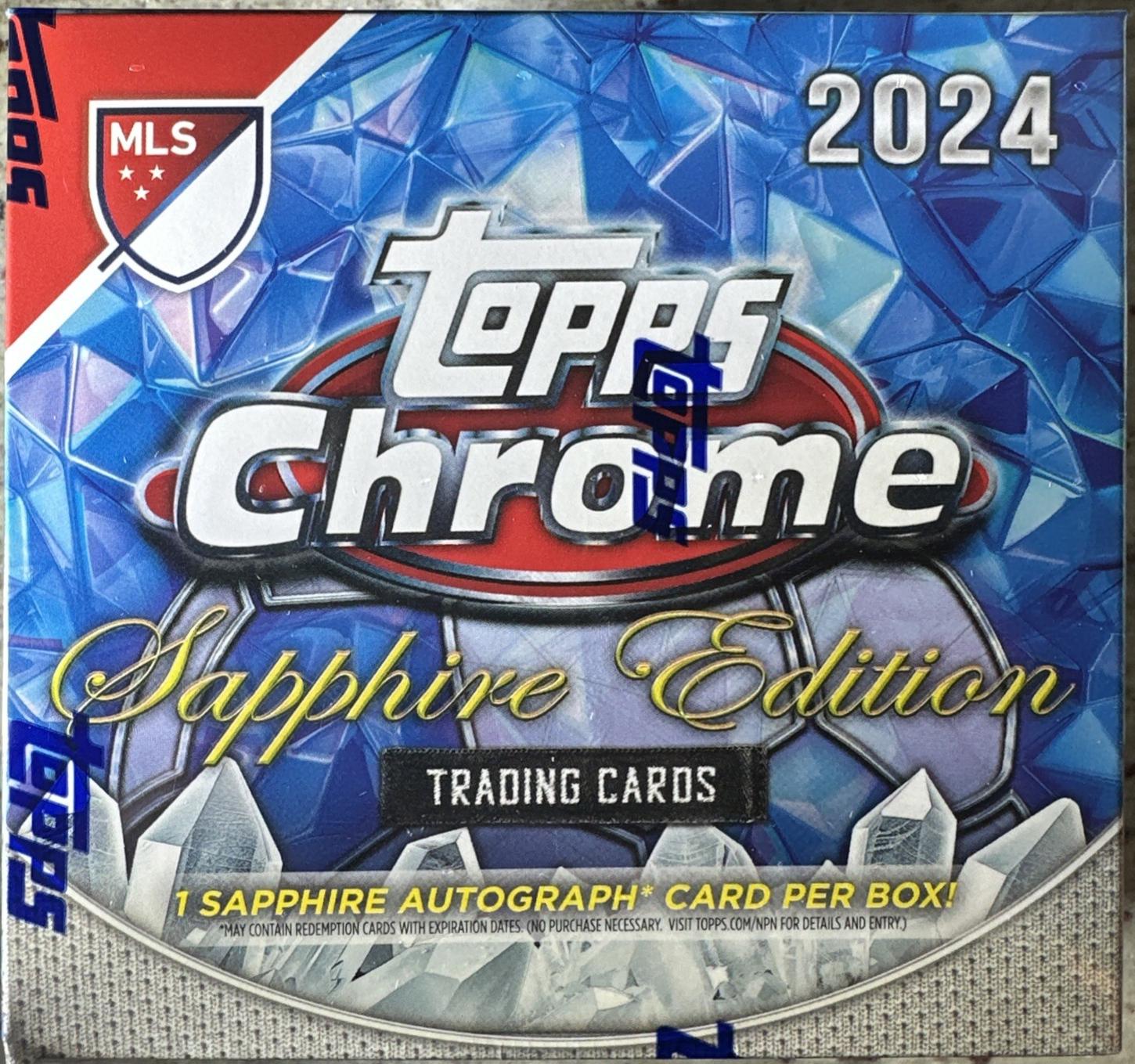 2024 Chrome MLS Hobby Box box