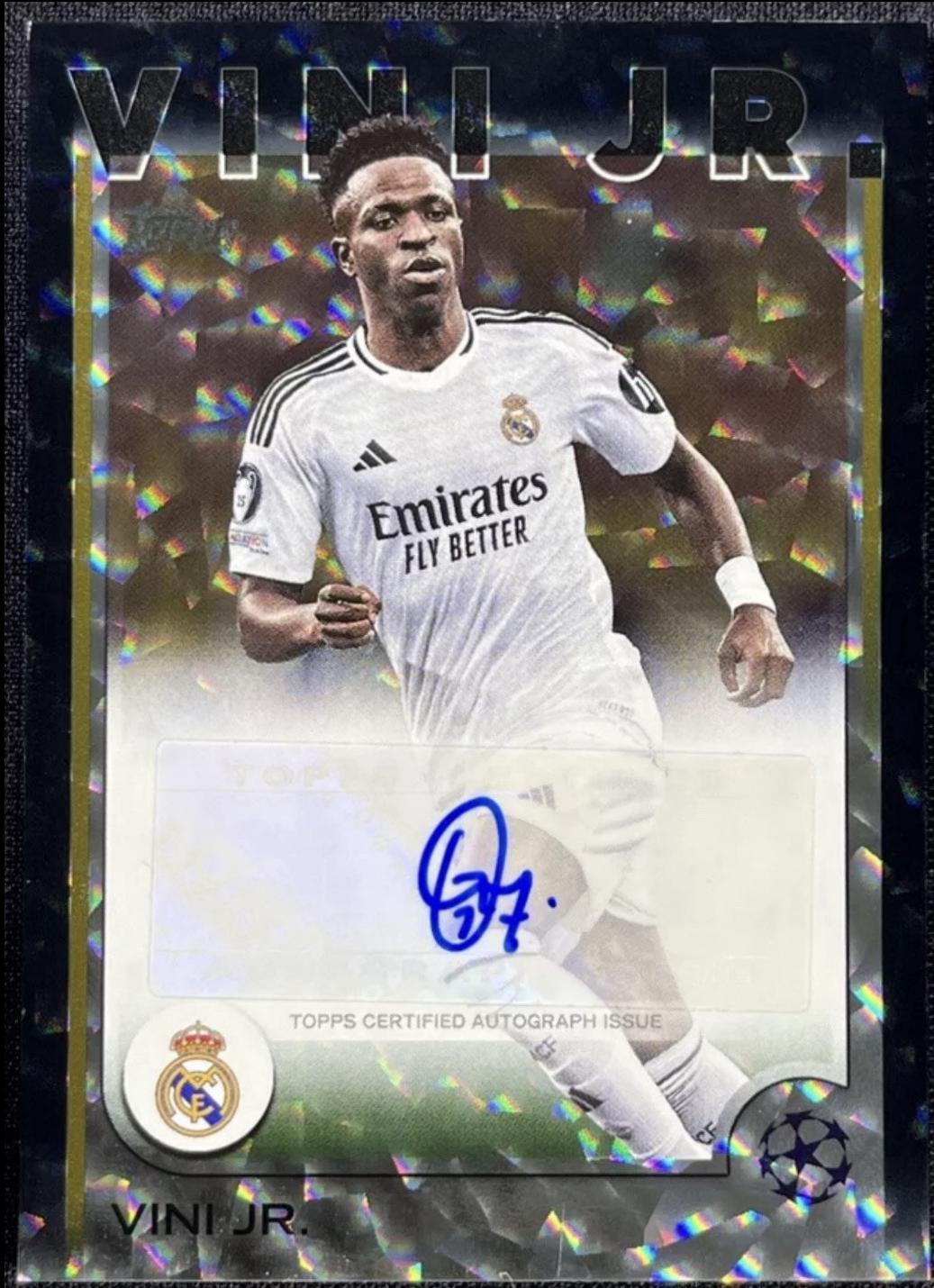Vini Jr. - UEFA Autograph #A-V