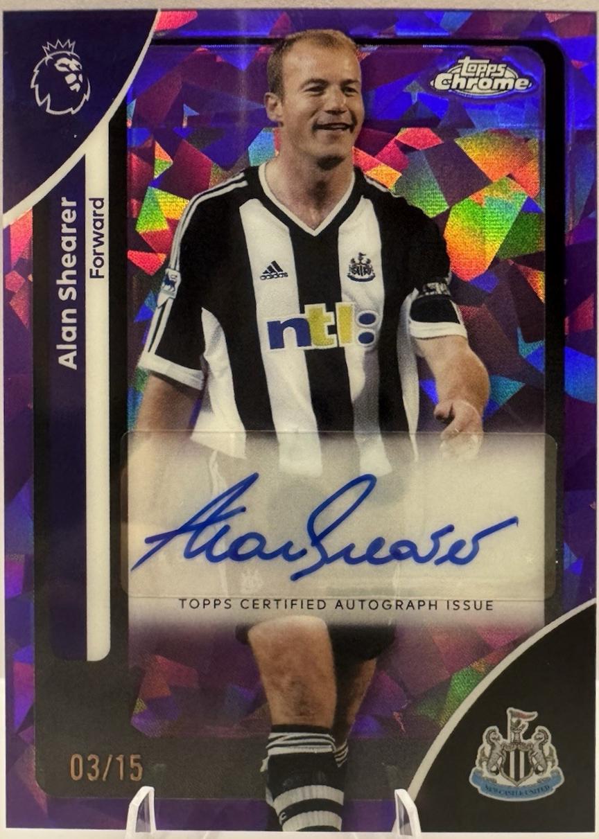 Alan Shearer - Chrome Premier League Autograph #CA-AS