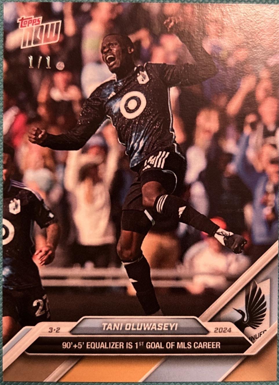 Tani Oluwaseyi - Now MLS #10