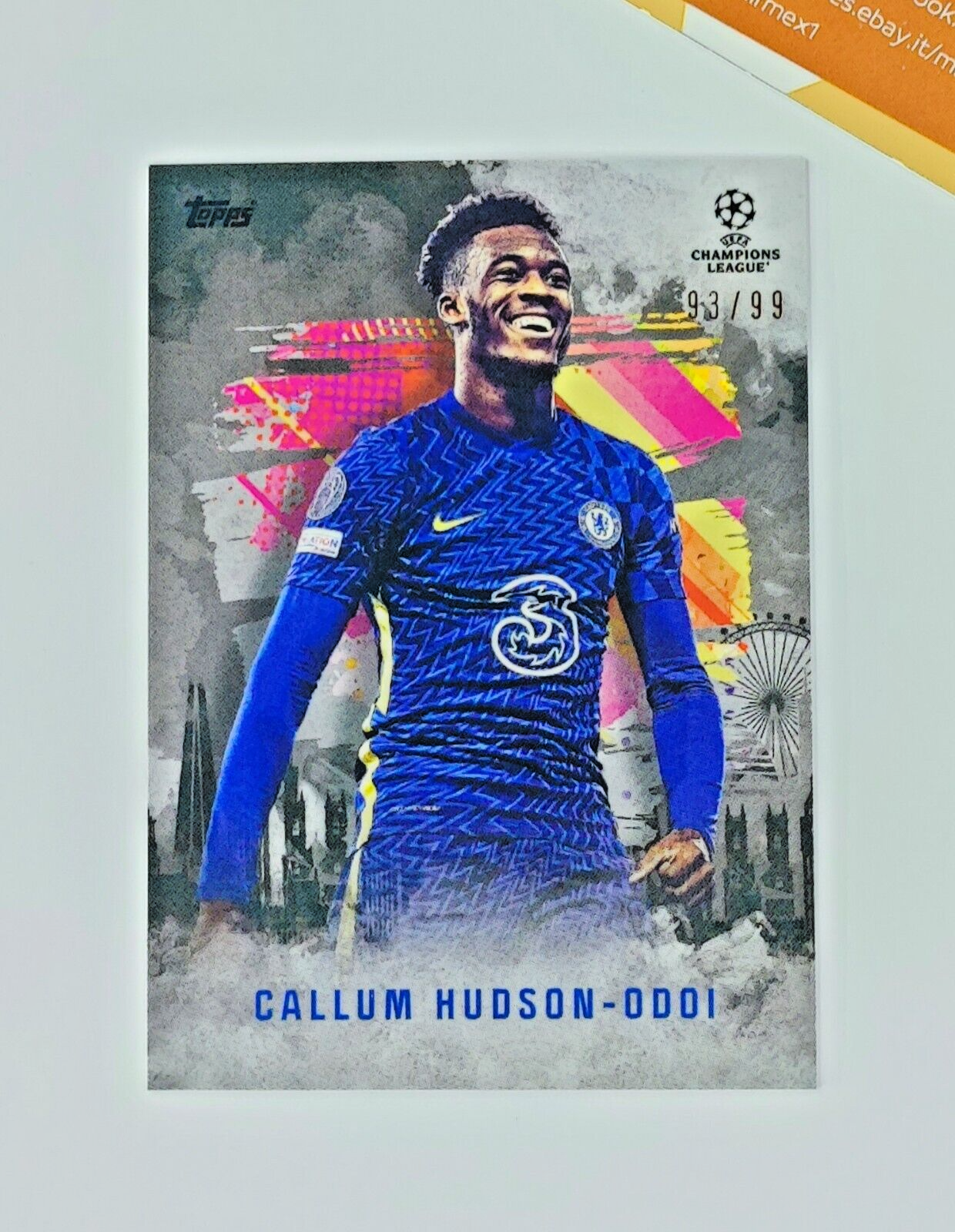 Callum Hudson-Odoi - UEFA Autograph #BA-CHO