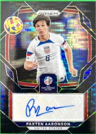Paxten Aaronson - Prizm Copa America Signature #S-PA