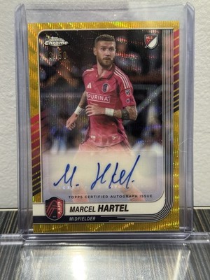 Marcel Hartel - Chrome MLS Autograph #CA-MH