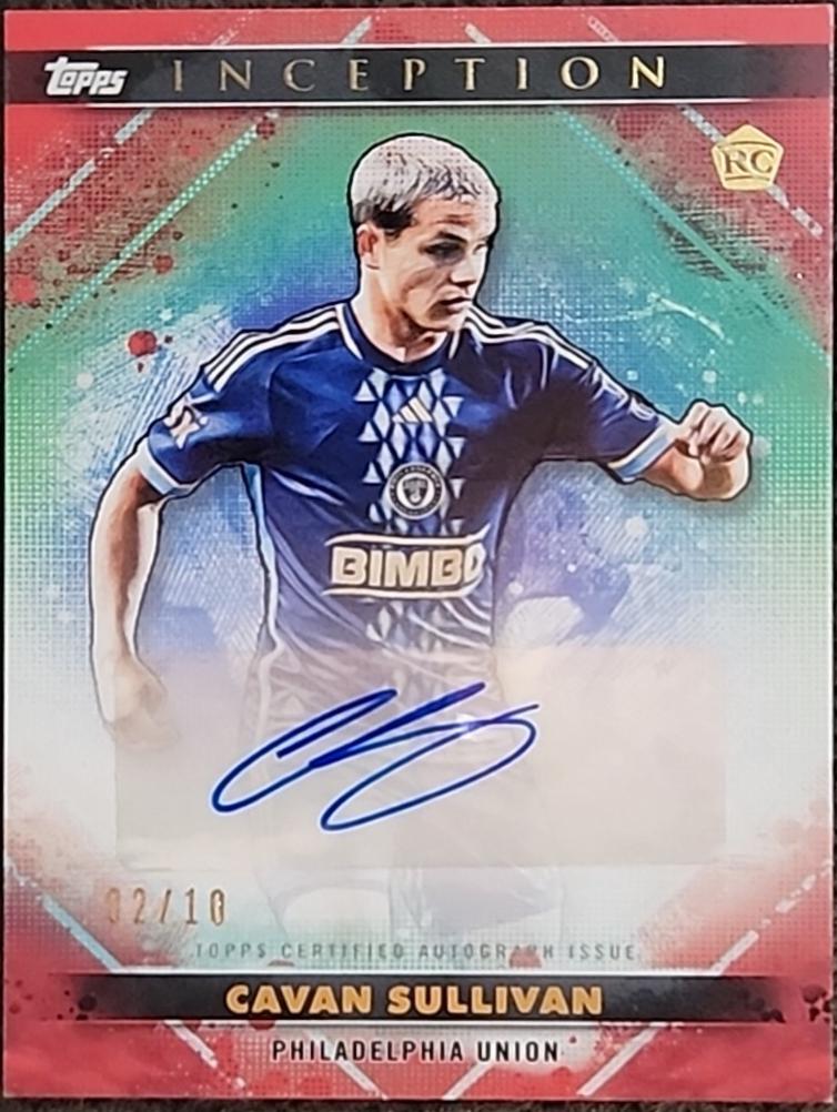 Cavan Sullivan - Inception MLS Autograph #53A