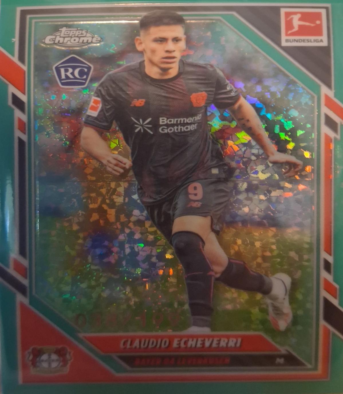 Claudio Echeverri - Chrome Bundesliga #68