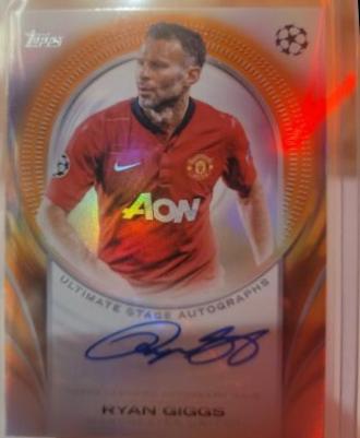 Ryan Giggs - UEFA Ultimate Stage Autograph #USA-RG