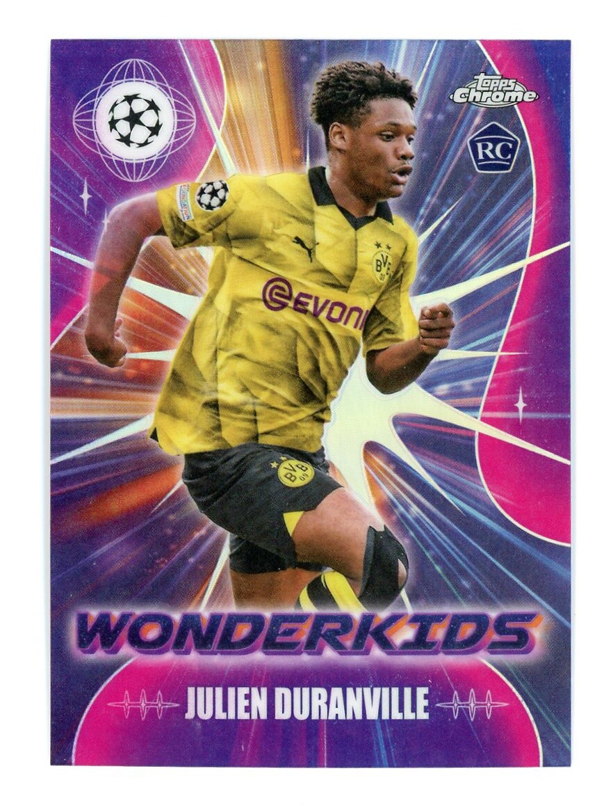 Julien Duranville - Chrome UEFA Club Wonderkid #WK-2