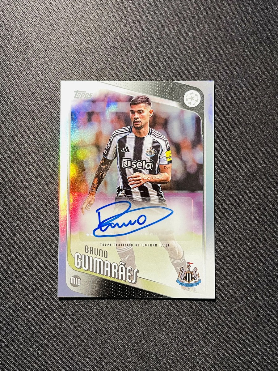 Bruno Guimaraes - UEFA Autograph #BA-BG