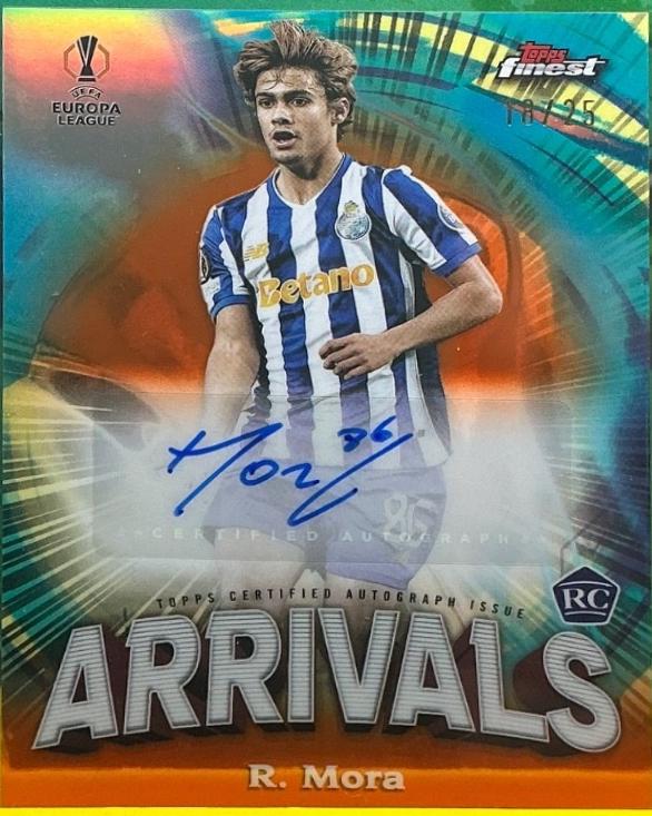 Rodrigo Mora - Finest UEFA Arrivals Autograph #AA-RM