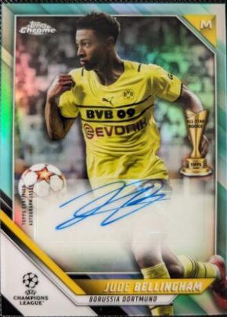 Jude Bellingham - Chrome UEFA Champions League Autographs #CA-JB