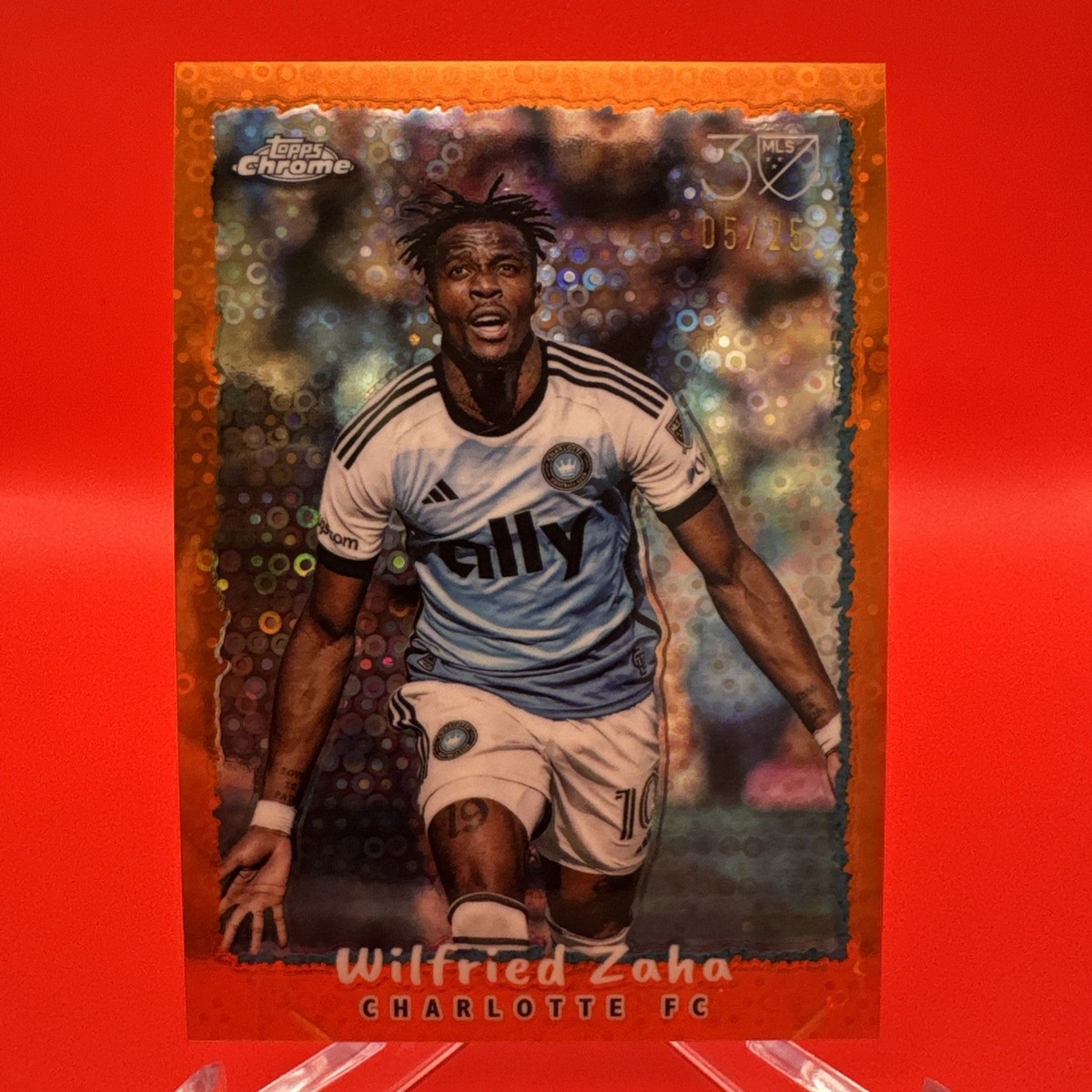 Wilfried Zaha - Chrome MLS 1995 Autograph #NFA-WZ