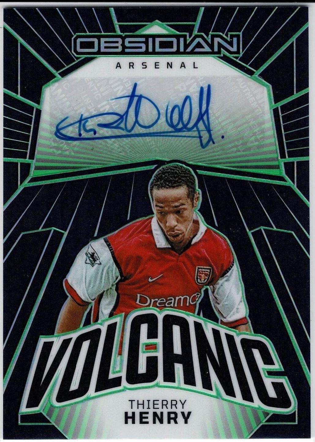 Thierry Henry - Obsidian Volcanic Signature #VS-TH