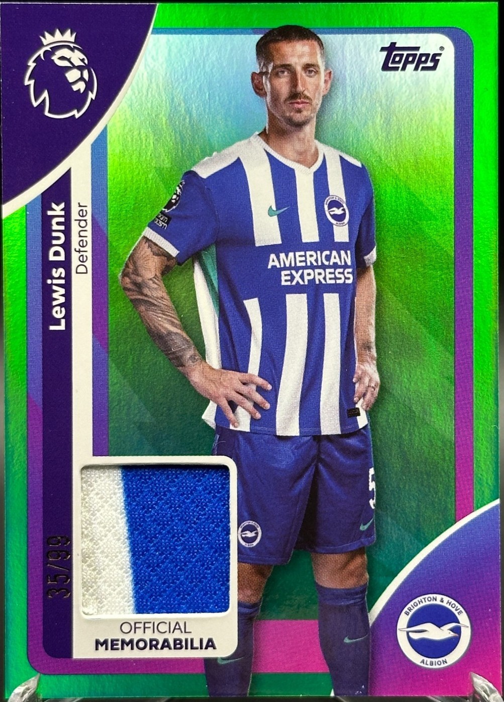 Lewis Dunk - Premier League Relic #RE-LD