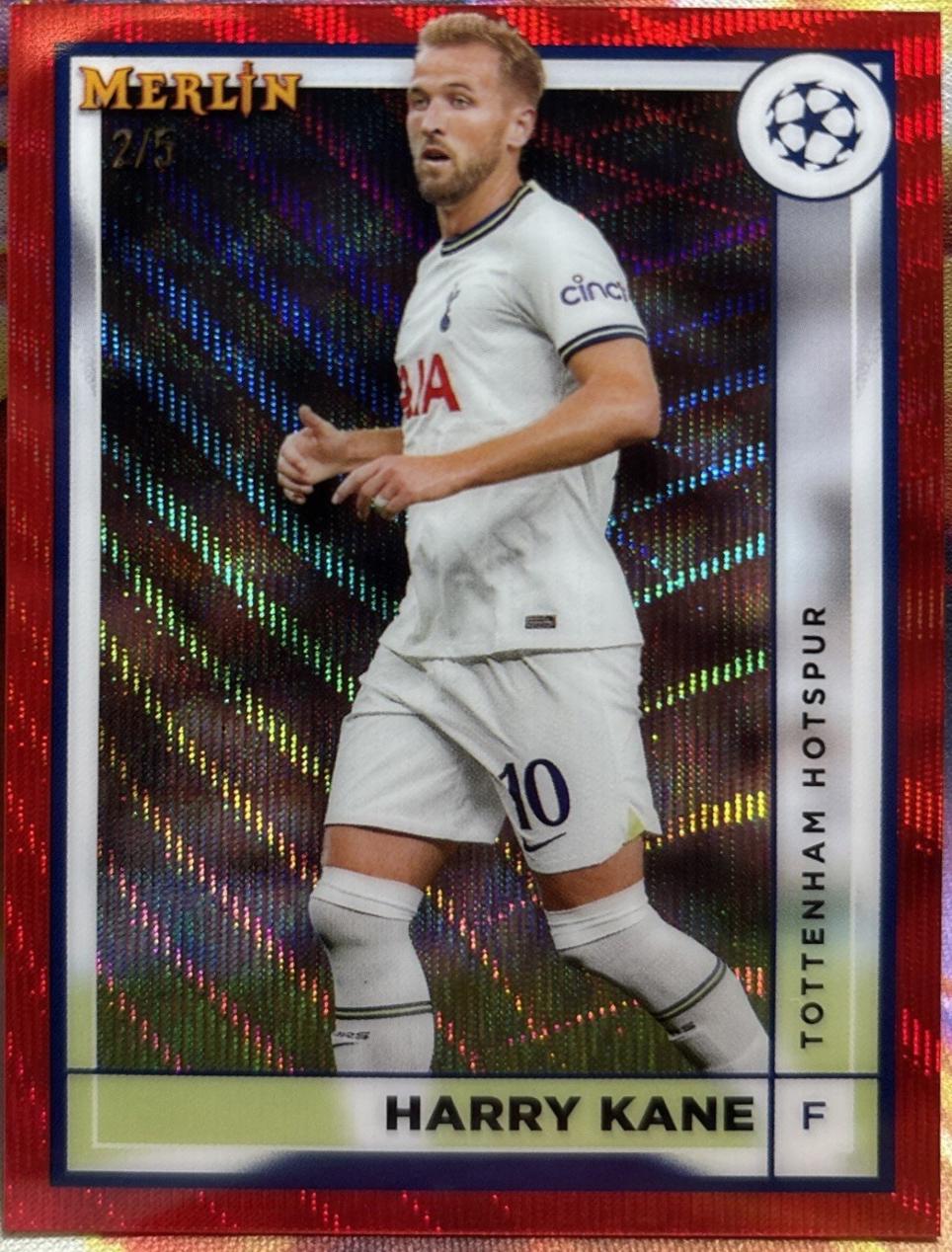 Harry Kane - Merlin Chrome UEFA Club Competitions #137