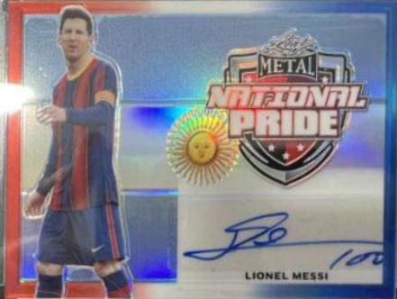 Lionel Messi - Metal Autographs #BA-LM1
