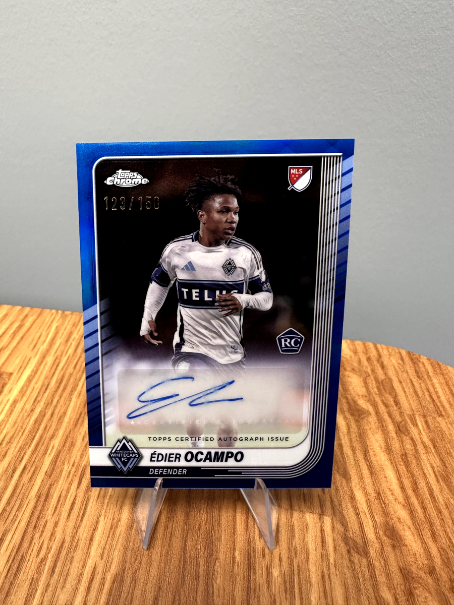 Edier Ocampo - Chrome MLS Autograph #CA-EO