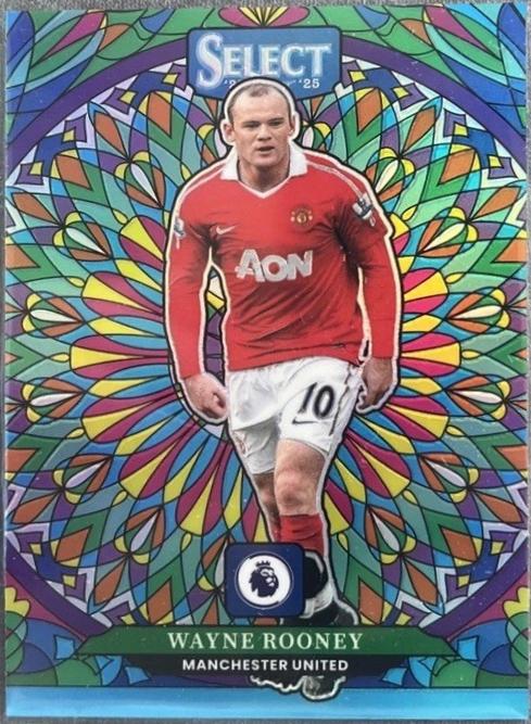 Wayne Rooney - Select Premier League Stained Glass #26