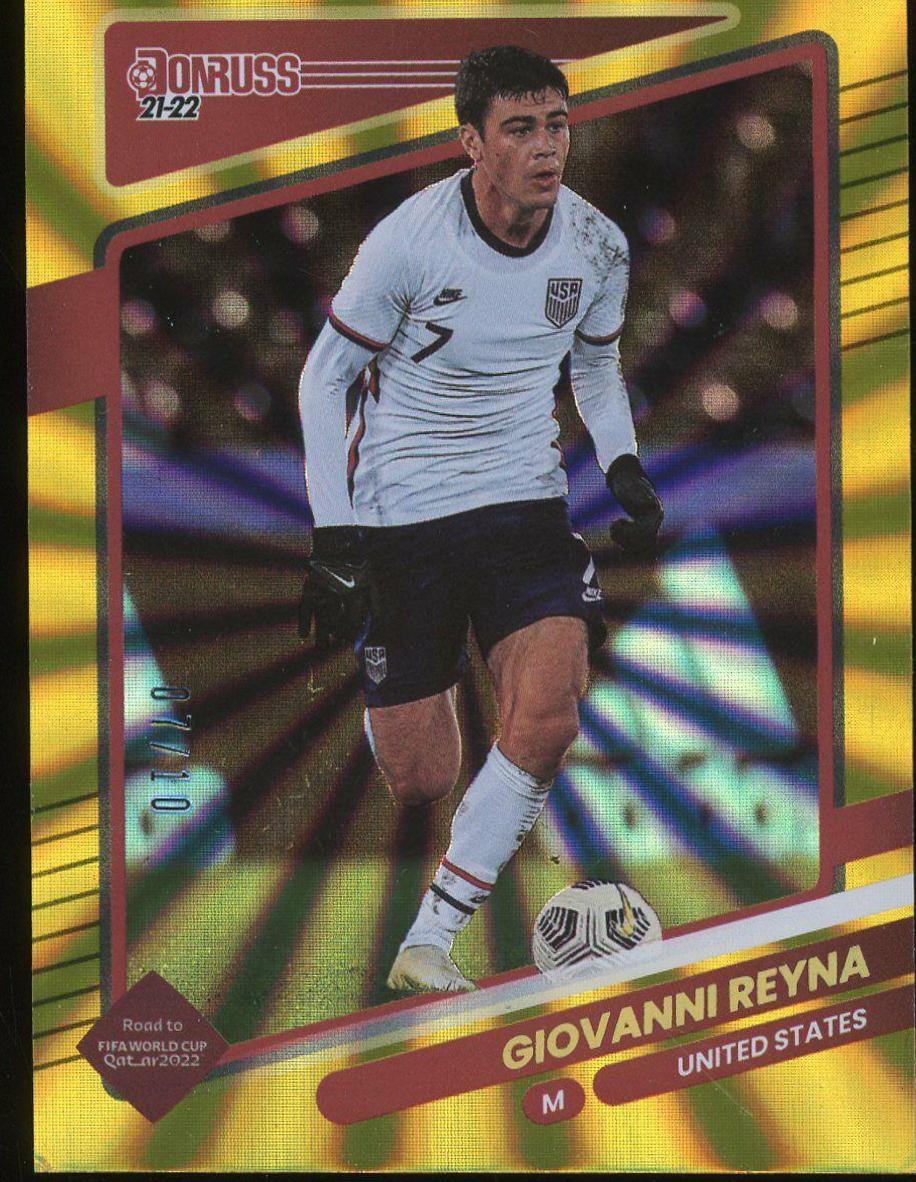 Giovanni Reyna - Donruss Road to Qatar #164