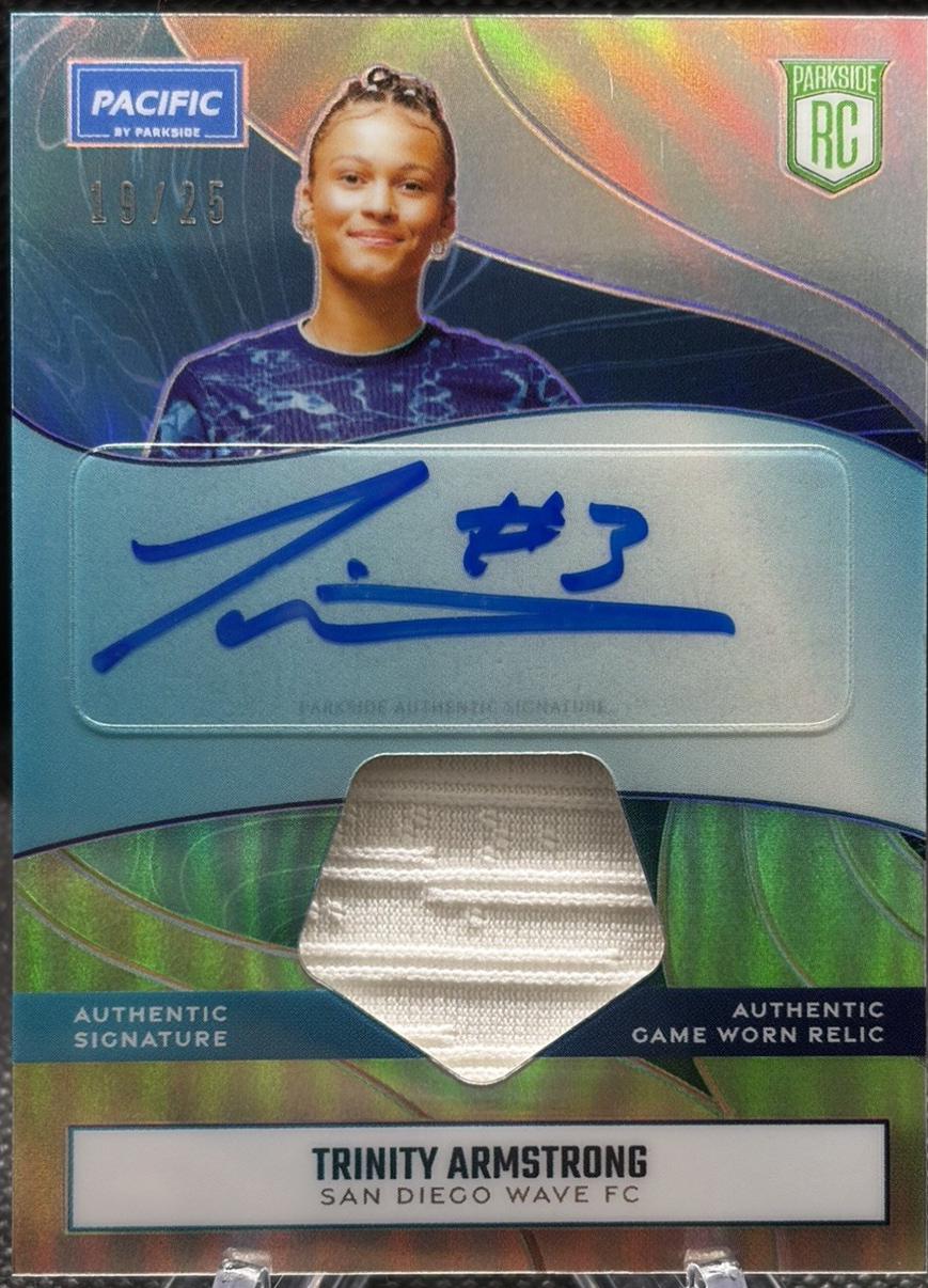 Trinity Armstrong - Parkside NWSL Pacific Relic Signature #GRS-TA